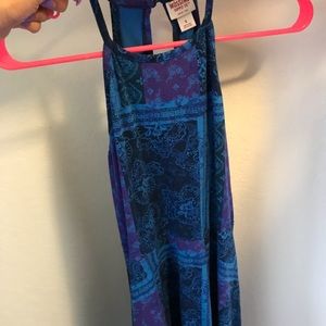 Cute blue halter dress
